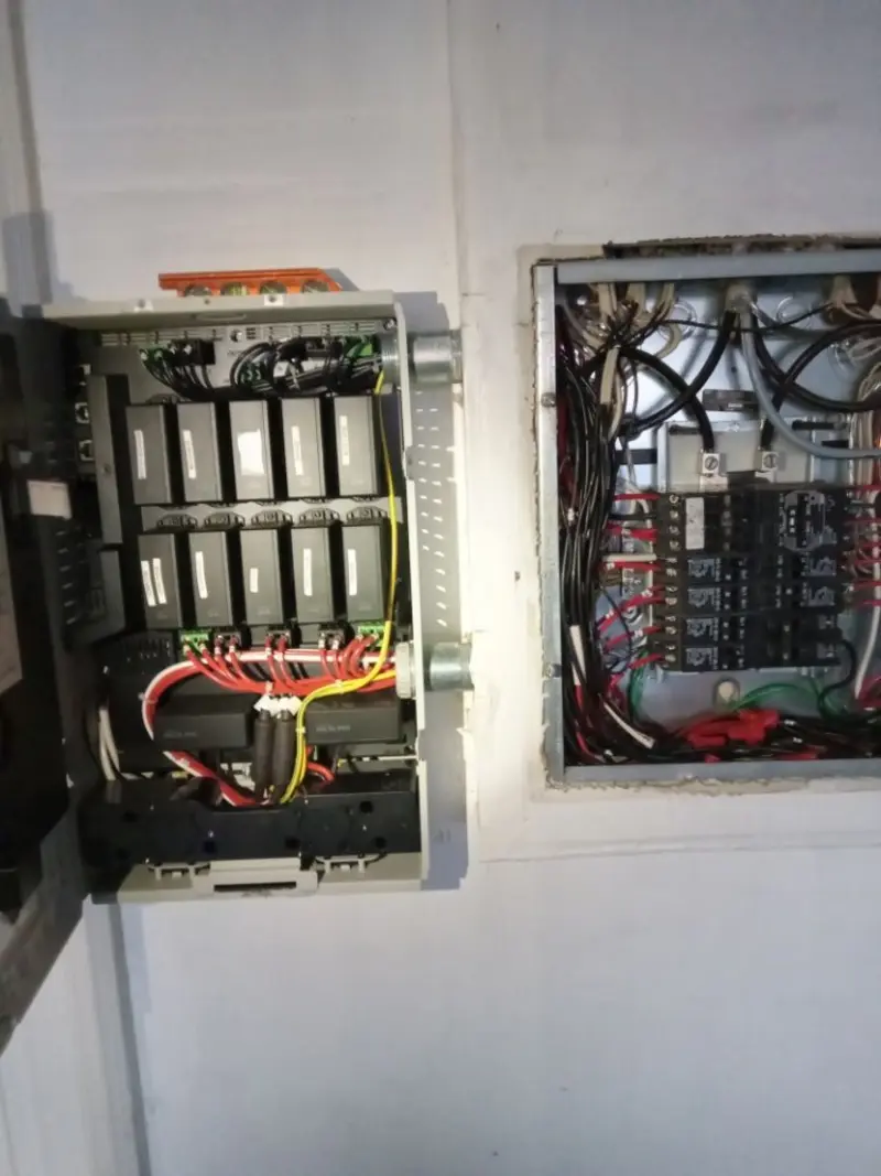 Electrical panel upgrade completed for Ring Doorbell Installation in Hot Springs